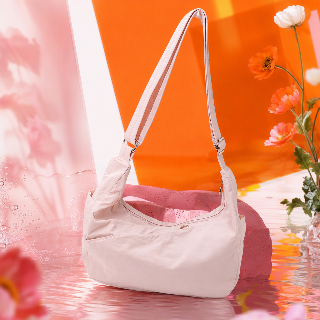Colorido y versátil bolso de mujer casual tendencia simple gran capacidad crossbody bolso moda nuevo Specification image