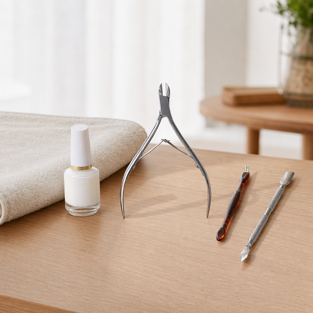 Multi-functional dead skin trimmer set, silver dead skin trimmer, dead skin fork, steel pusher softener, hand and foot keratin care tool combination details Picture