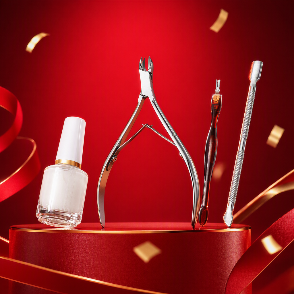 Multi-functional dead skin trimmer set, silver dead skin trimmer, dead skin fork, steel pusher softener, hand and foot keratin care tool combination Specification image