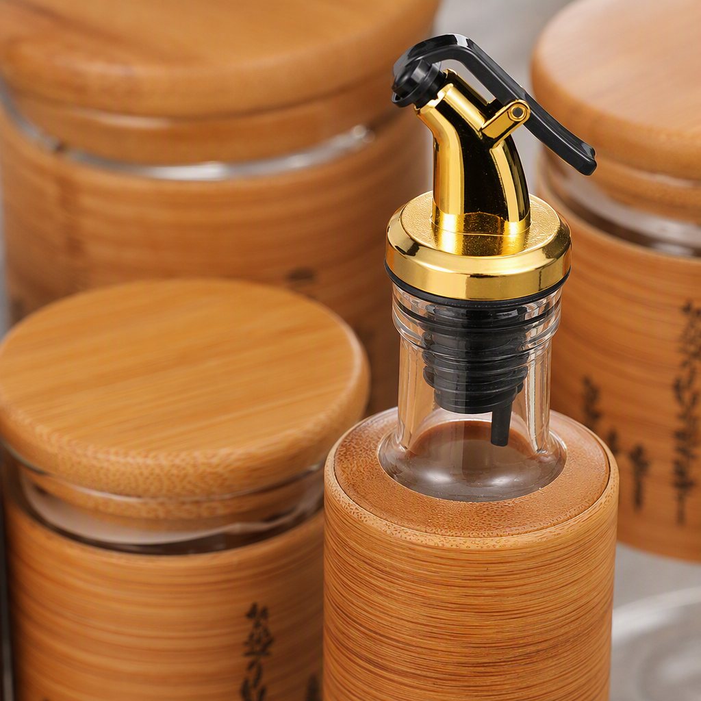 多功能陶瓷包装容器创意收纳瓶家用厨房用品陶瓷储物罐装饰摆件细节图