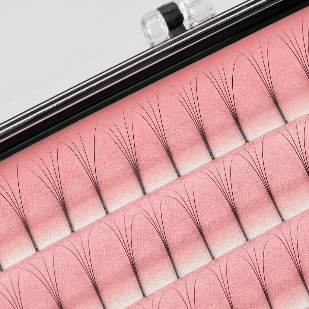 Base rosada ciliar bunch beauty set caja de almacenamiento portátil duradero denso natural maquillaje suministros Application Scenario