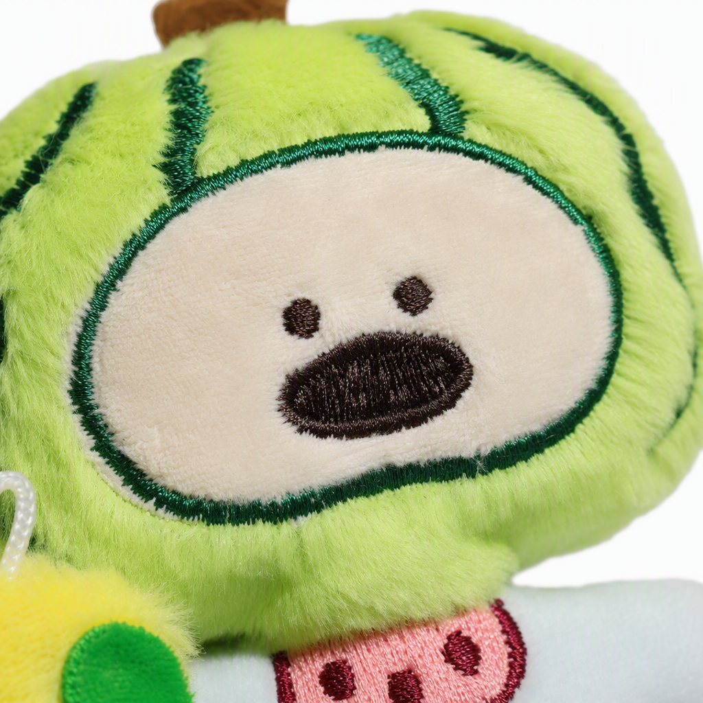 Fruit plush dolls, cute cartoon and animo-related toys, schoolbags, keychains, small pendants, decorations, colorful fruit-shaped plush pendants for foreign trade, light bear, flowing sand keychains, dolls, mirror decorations, fashionable and cute matching products Item Picture