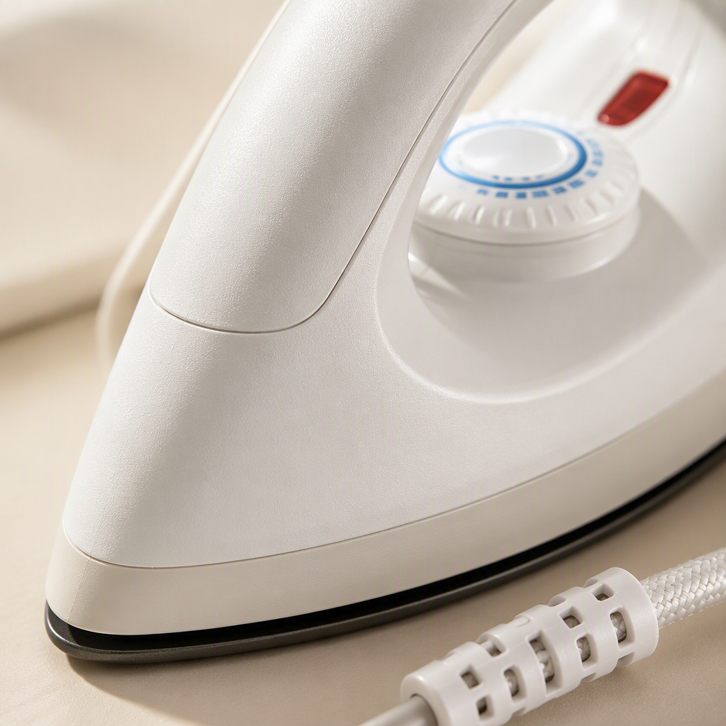 White quick ironing for light-colored shirts, smooth and flat, portable and efficient home ironing tool, bean paste Application Scenario