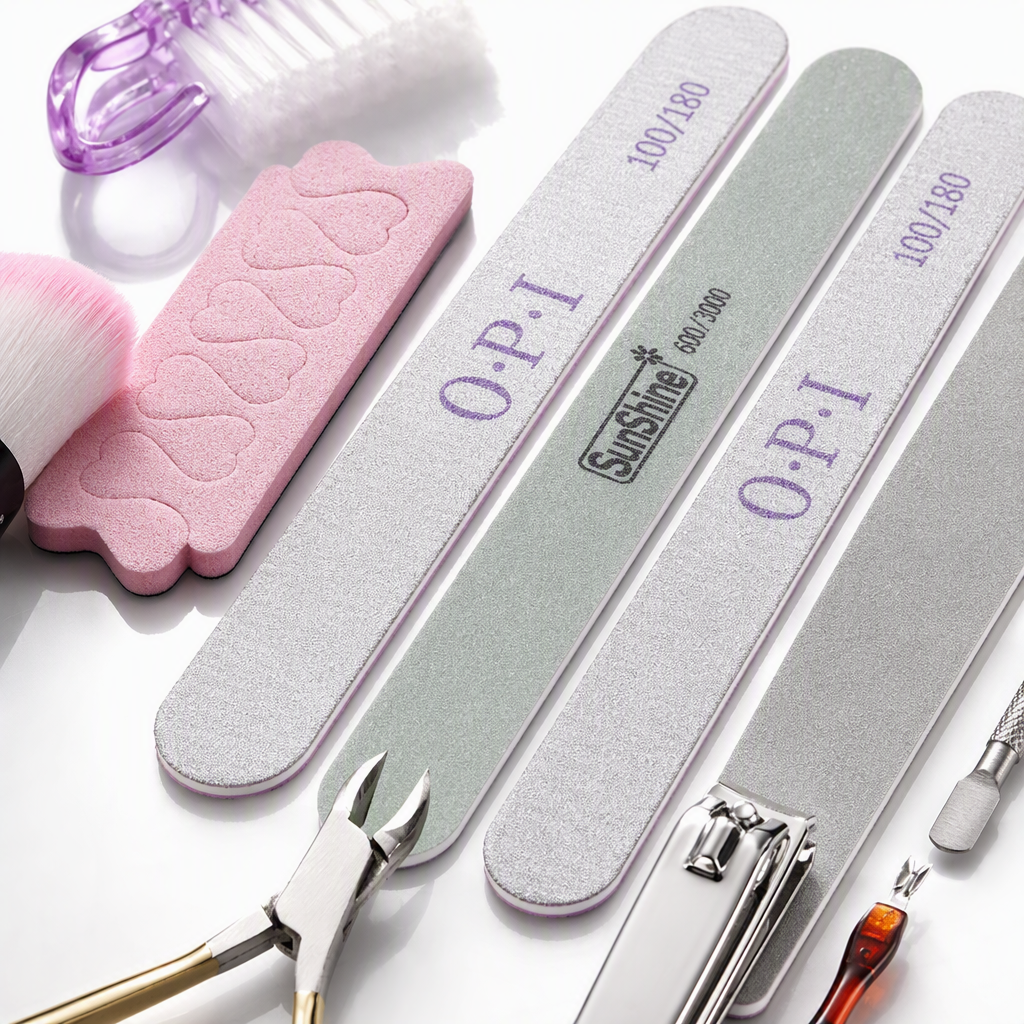 Professional nail care tool set of 12 pieces, multi-functional nail and hand care products, portable storage Application Scenario