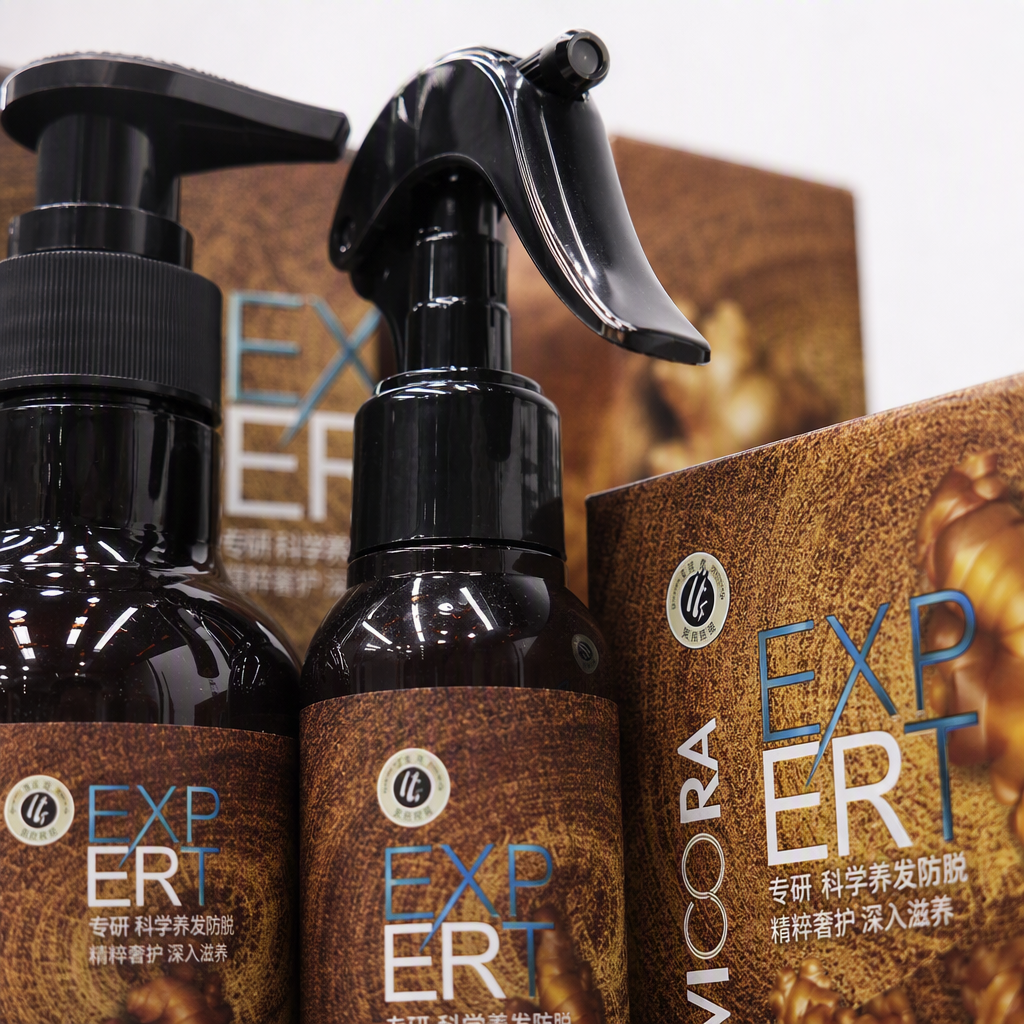 Black bottle body care set for men and women, long-lasting nourishing shampoo and body wash combination, refreshing care Application Scenario