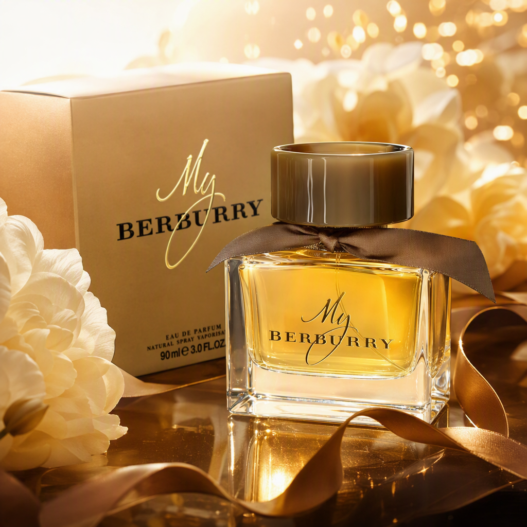 Caja de embalaje de oro con botella de vidrio transparente eau de parfum líquido impresión lazo decorativo adecuado para regalos y regalos fragancia para mujeres Specification image