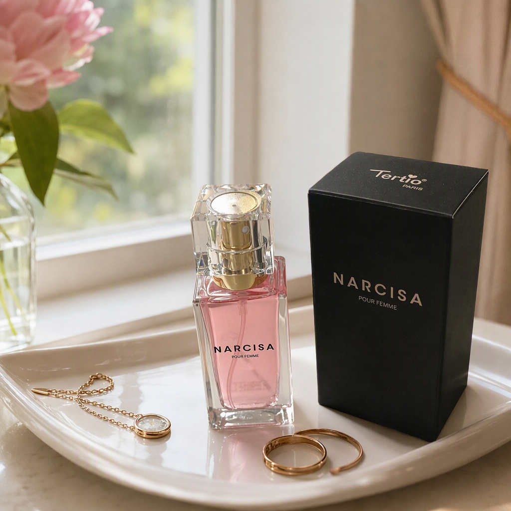 العبوات السوداء الموضة مع علب العطور الوردية هي عالعطر الأنيقة details Picture