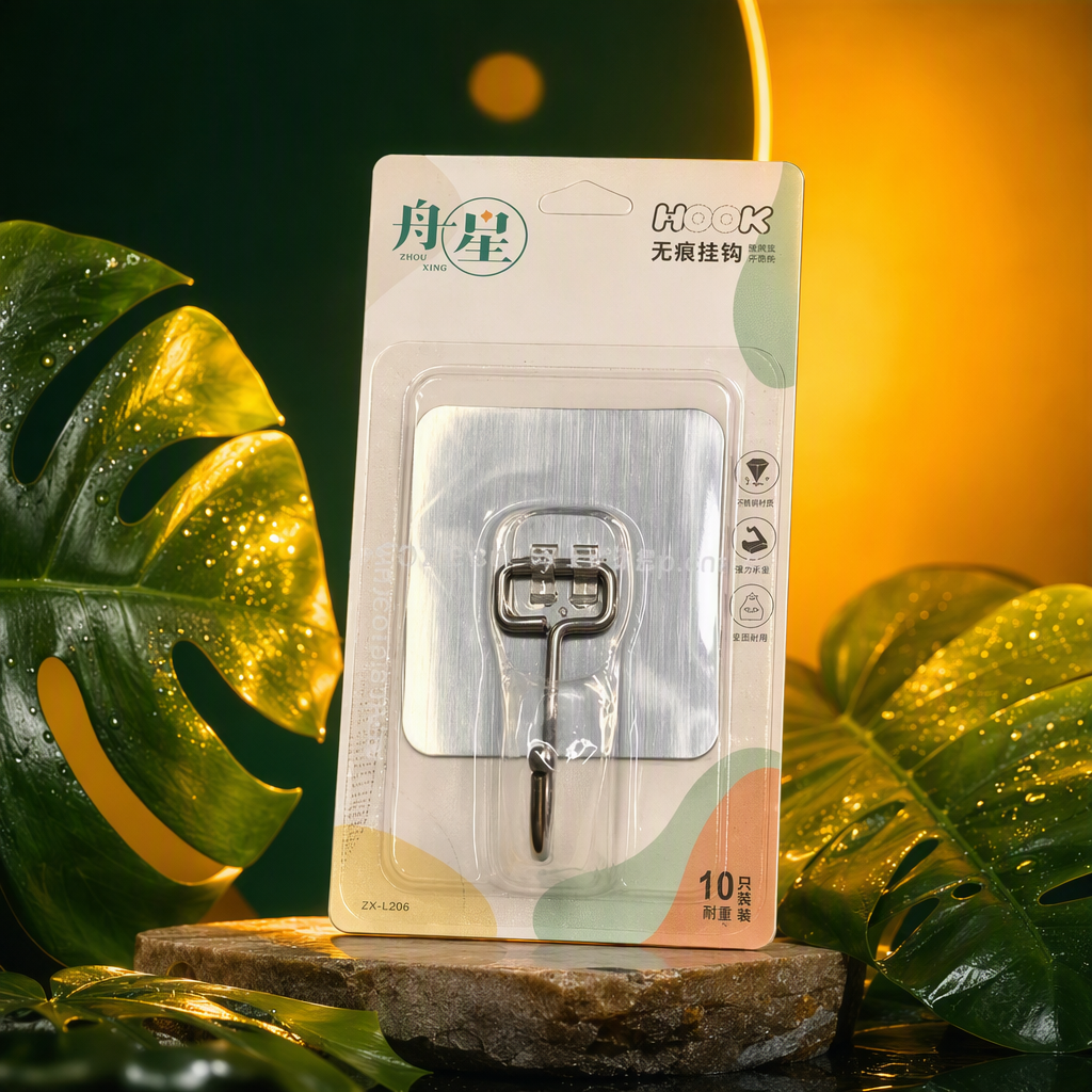 多功能粘钩衣物挂钩家用整理用品免钉免打孔强力粘贴挂钩置物钩子