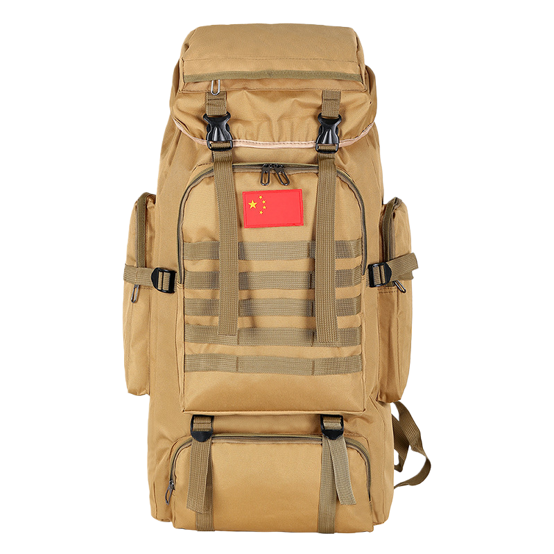Multifuncional resistente al desgaste khaki mochila táctica al aire libre viaje mochila de montaña mochila deportiva hombre bolsa de ocio Item Picture
