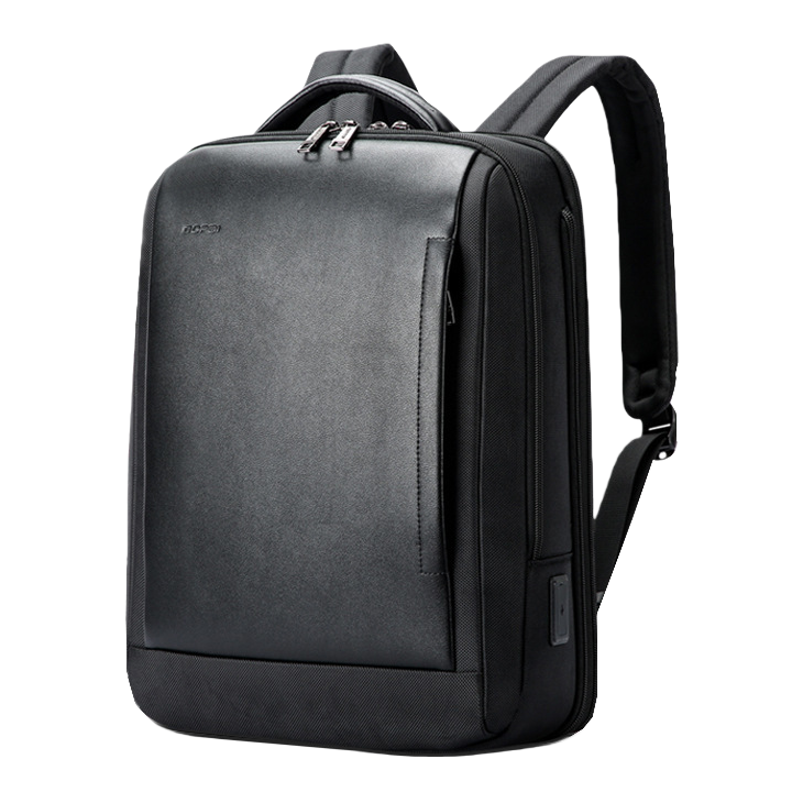 Fashionable and versatile large-capacity backpack for men and women, casual travel, students, black backpacks, trendy styles Item Picture
