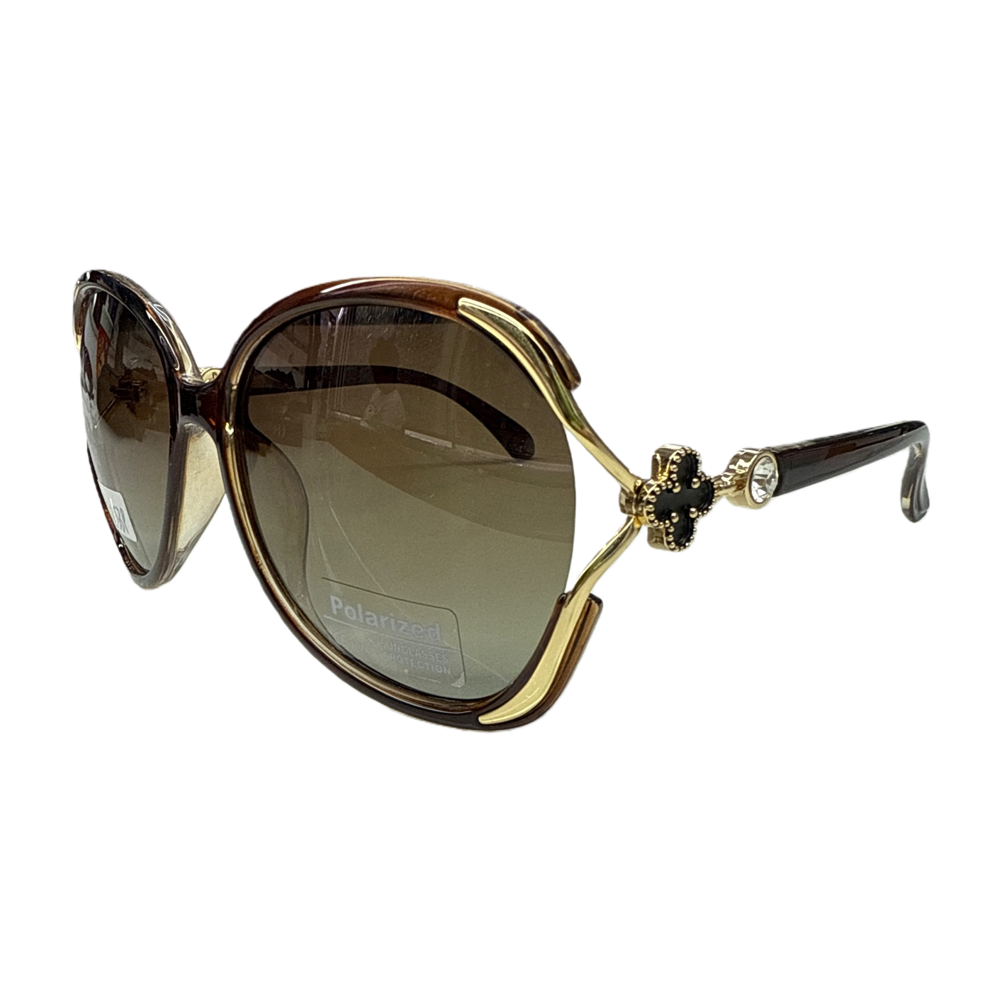 الإطار الذهبي للنظارات الشمسية فوق البنفسجية Item Picture