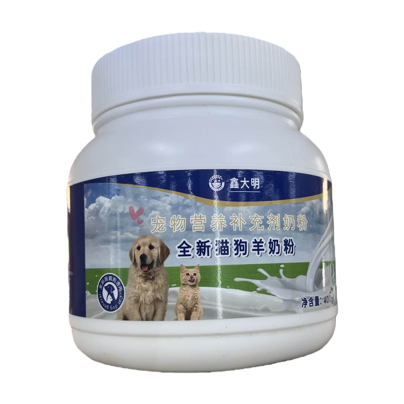 Suplementos nutricionales para mascotas leche de cabra polvo botella blanca salud pet refuerzo inmunológico suplemento nutritivo especial para mascotas Item Picture