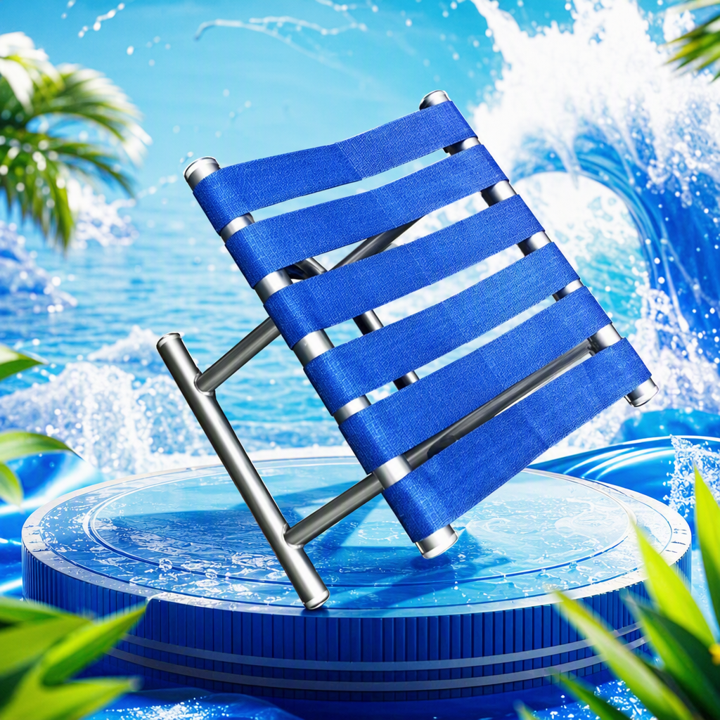 The multi-functional portable folding chair is a simple and portable furniture for home use, leisure, dining, office and outdoor activities Specification image