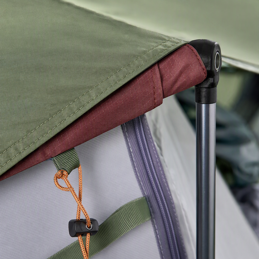 The multi-functional mountain camping tent canopy outdoor windproof and rainproof tent accessory set is suitable for mountain climbing and camping supplies Specification image