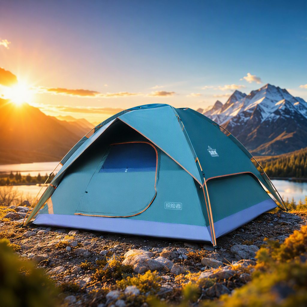 Multi-functional mountain camping canopy tent accessories, outdoor rainproof, sunshade and windproof equipment, essential for camping details Picture
