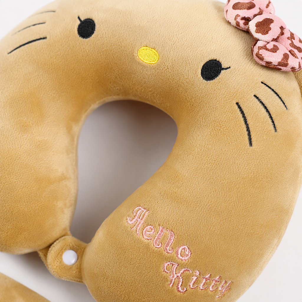 Almohada de gato japonés en forma de U almohada de almuerzo de oficina de automóvil venta directa de fábrica almohada de viaje cómoda de encargo viajes ins peluche en forma de gato almohada de memoria en forma de U almohada de viaje estilo inflable almohada de protección de cuello simple y cómoda conveniente para múltiples escenas Item Picture