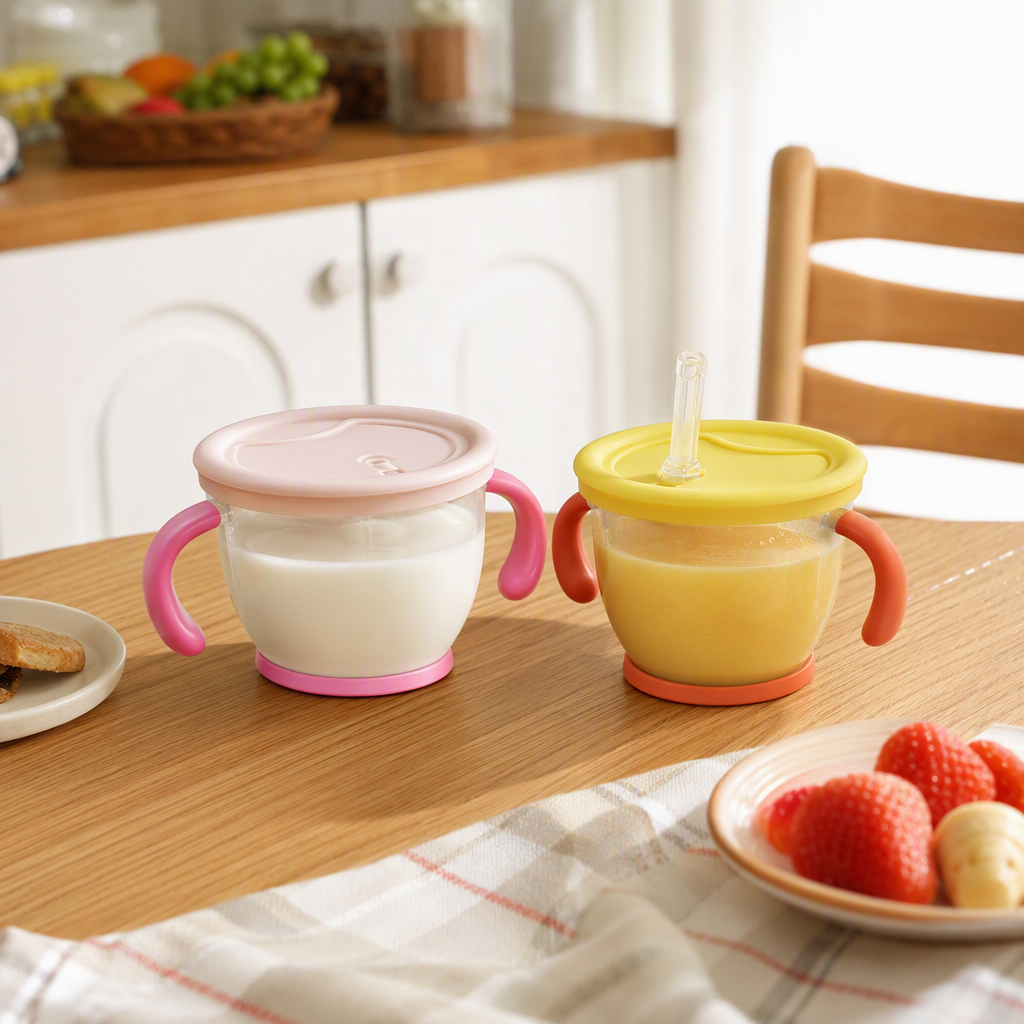 [OSEO] 26Q3#XTQ6343-S bebé PP plástico biberón madre y bebé productos anti-caída resistente al calor bebé alimentación botella productos para niños details Picture