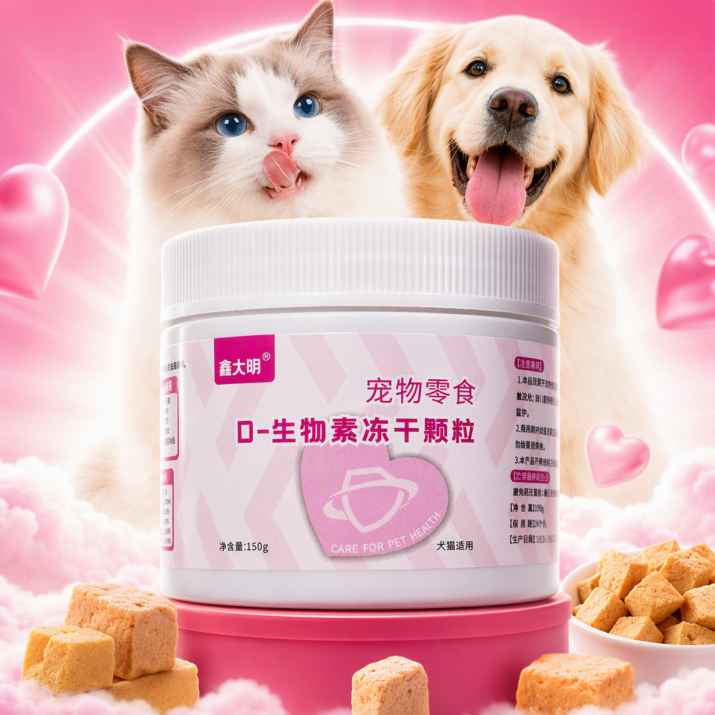 Pet dogs and cats, beautiful fur care, good palatability, D-food freeze-dried after cooking Specification image