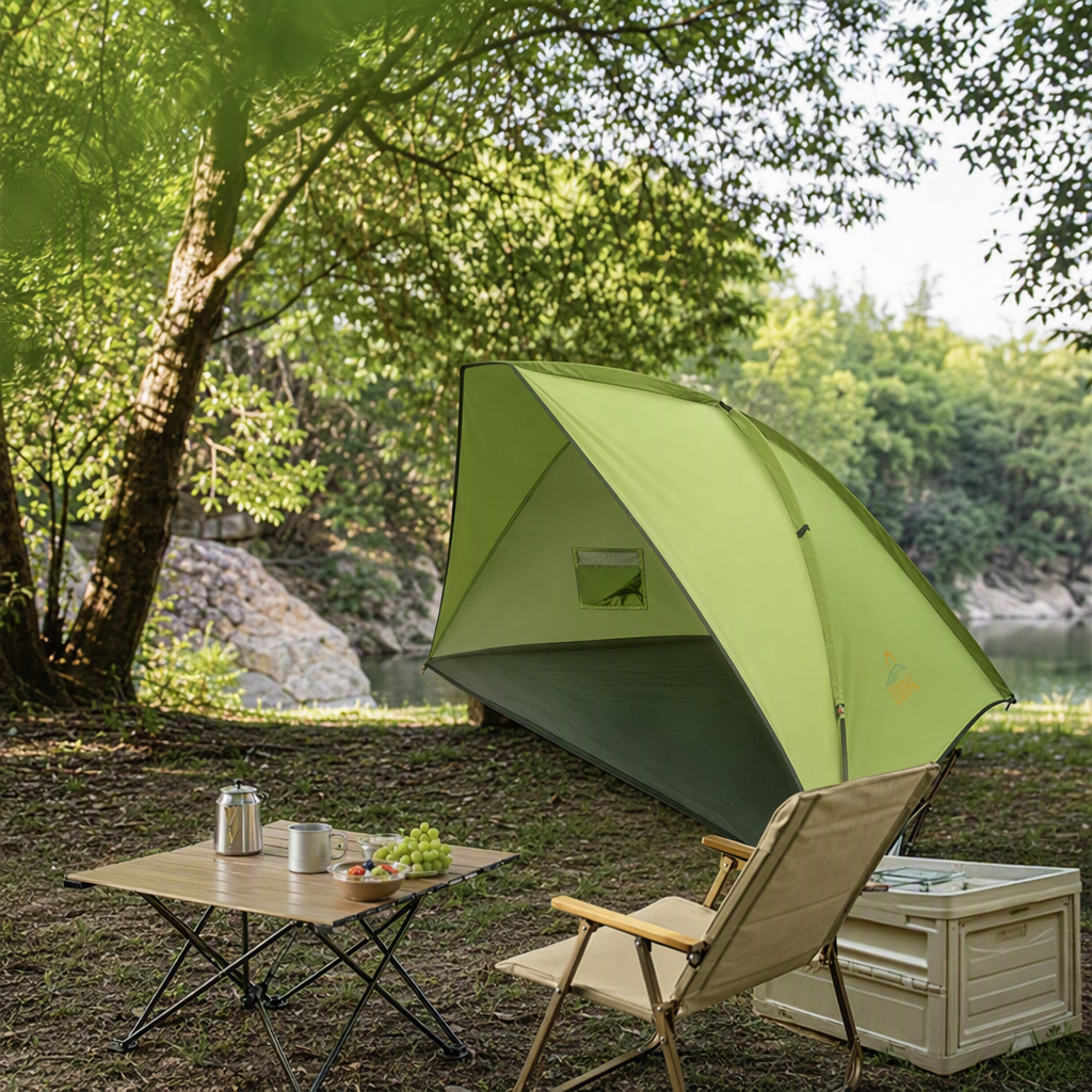 The multi-functional mountain camping tent canopy outdoor sunshade and rain protection accessory set is durable, portable and suitable for various scenarios Specification image