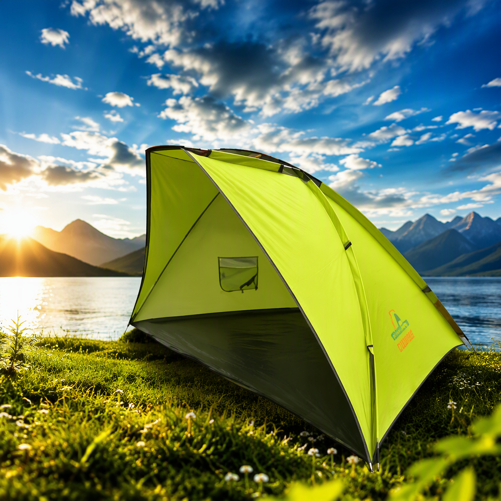 The multi-functional mountain camping tent canopy outdoor sunshade and rain protection accessory set is durable, portable and suitable for various scenarios Application Scenario
