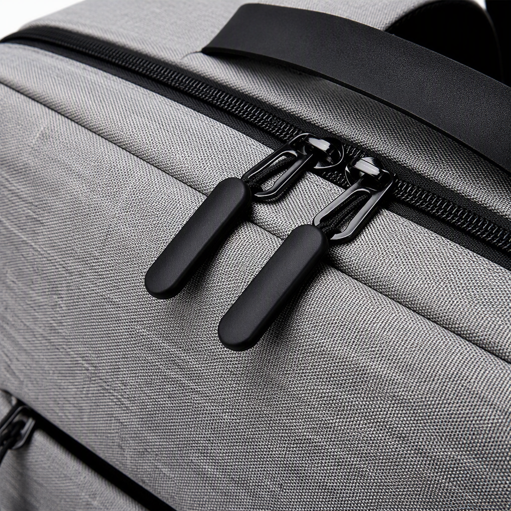 Fashionable and casual grey backpack with large capacity for students, suitable for both men and women, a trendy travel backpack Application Scenario