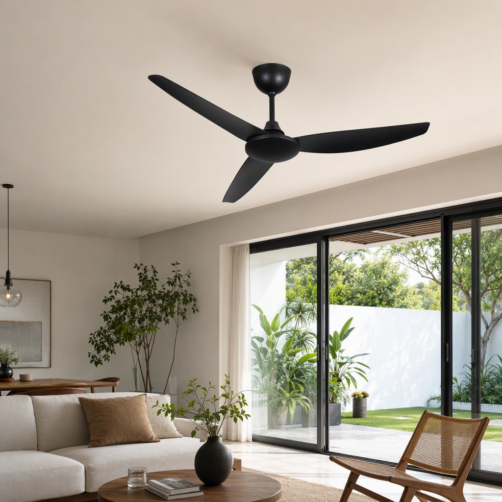 Multi-functional energy-saving ceiling fan, quiet for home use, cool in summer, suitable for two seasons, high-quality fan Application Scenario