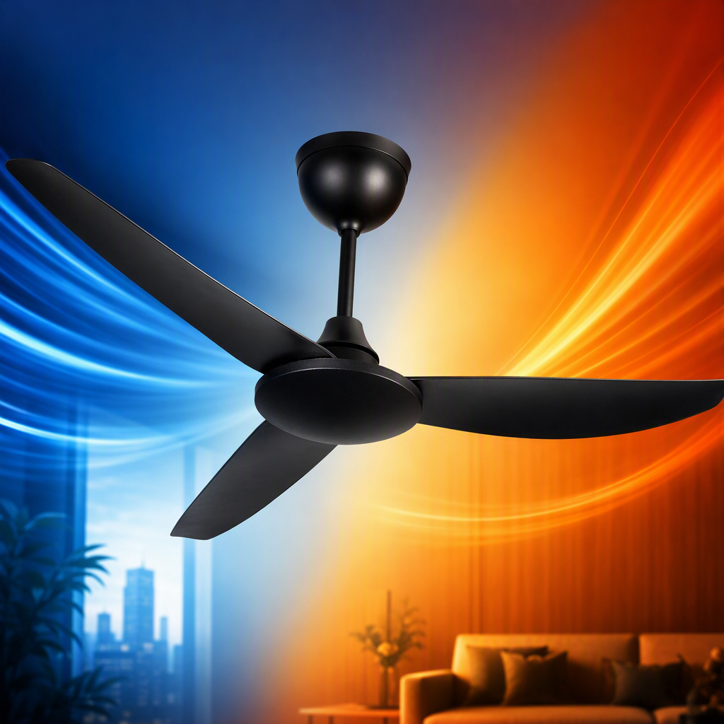 Multi-functional energy-saving ceiling fan, quiet for home use, cool in summer, suitable for two seasons, high-quality fan Item Picture