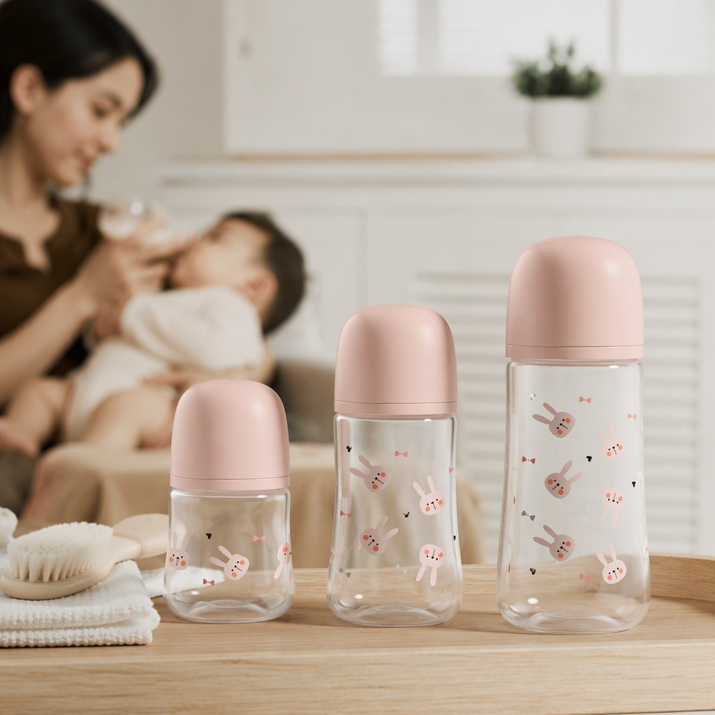 【OSEO】26Q3#XTQ6015 Baby and mother bottle, a safe, durable and multi-functional baby feeding product for children and infants Specification image