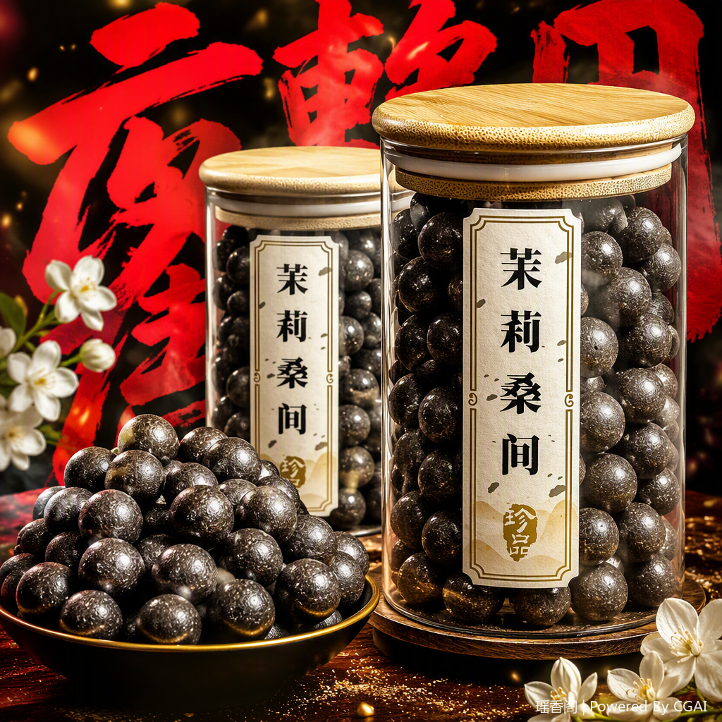 天然药香珠 手工串珠散珠 文玩配饰珠子瑶香阁#0.8绿雪含香散珠详情3