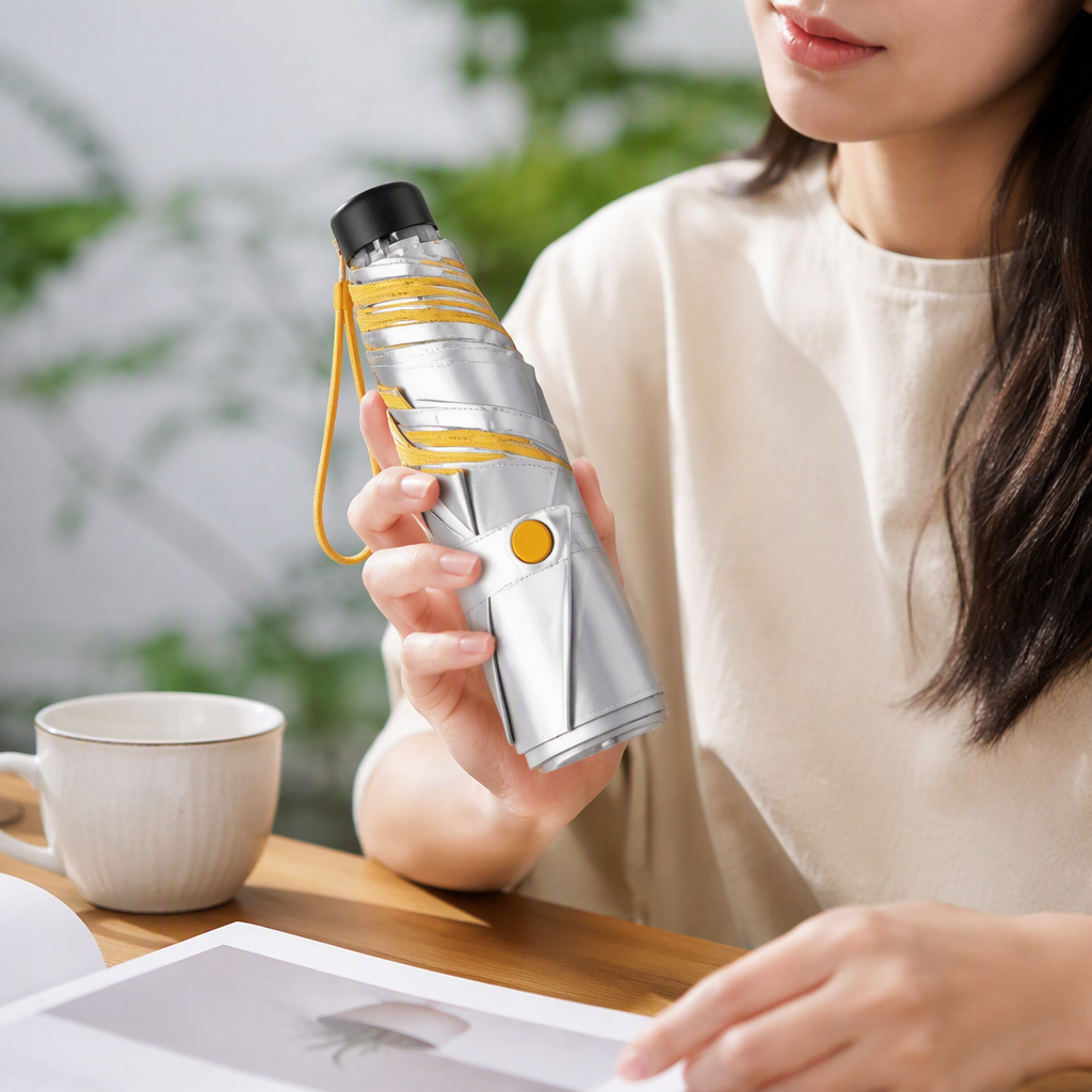 多彩防风遮阳防雨伞便携耐用晴雨两用伞折叠伞学生伞成人伞产品图