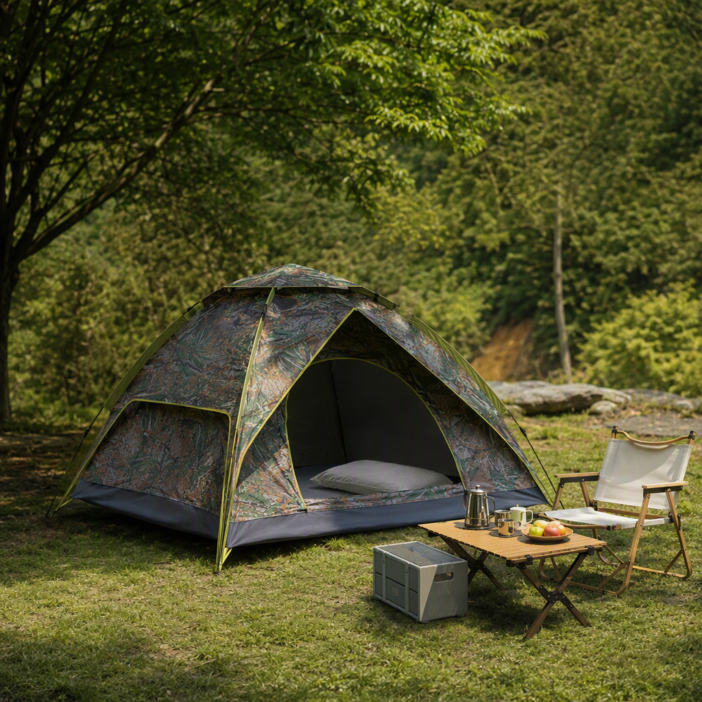 Mountain camping tent canopies, outdoor windproof and rainproof tent accessories, multi-functional sunshade and rain protection products Specification image