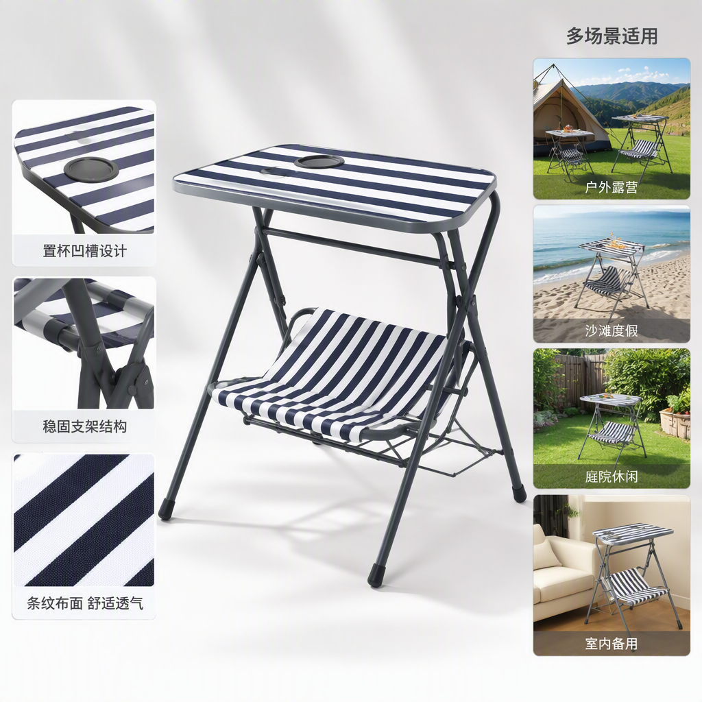 Outdoor leisure hanging chair, home balcony sun lounge chair, rattan hanging rocking chair, comfortable and durable leisure furniture details Picture