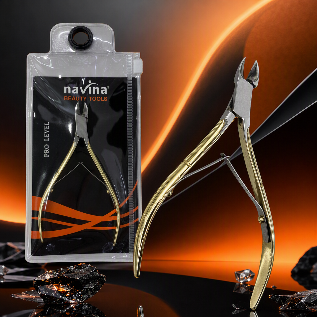 Golden nail pliers, nail trimming tools, nail clippers, nail trims, nail care supplies, suitable for adults and children, durable and portable Specification image