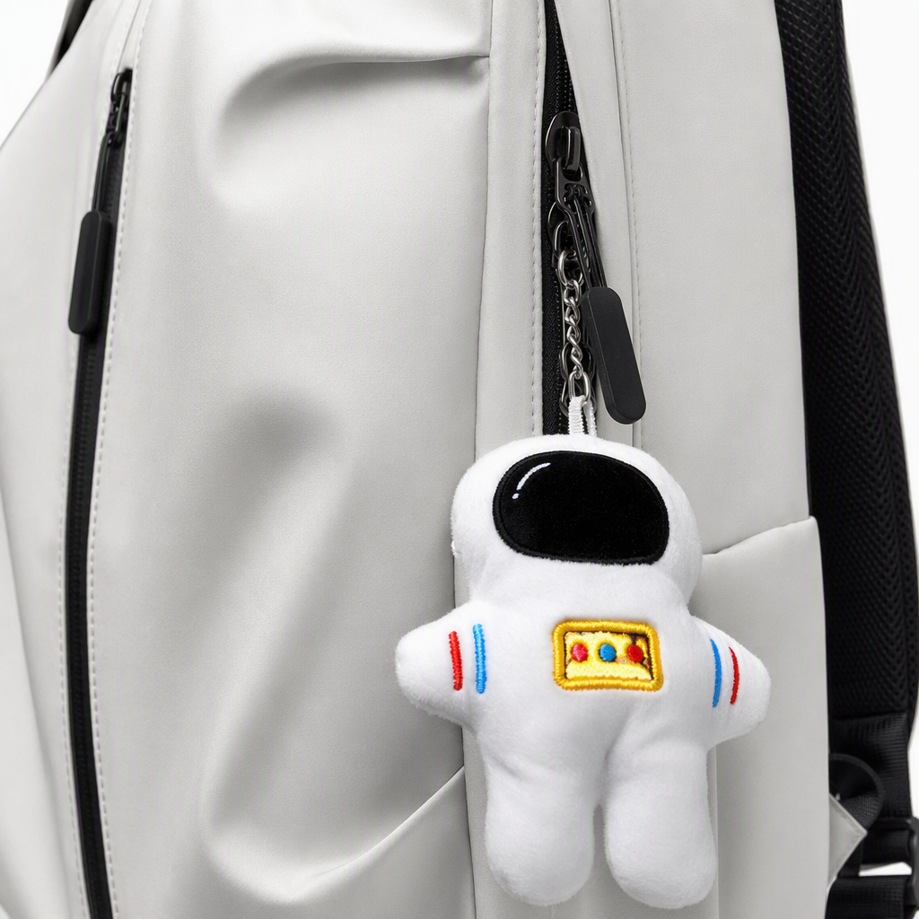 Fashionable and versatile large-capacity casual backpack, simple and lightweight student travel bag, white trendy style Application Scenario