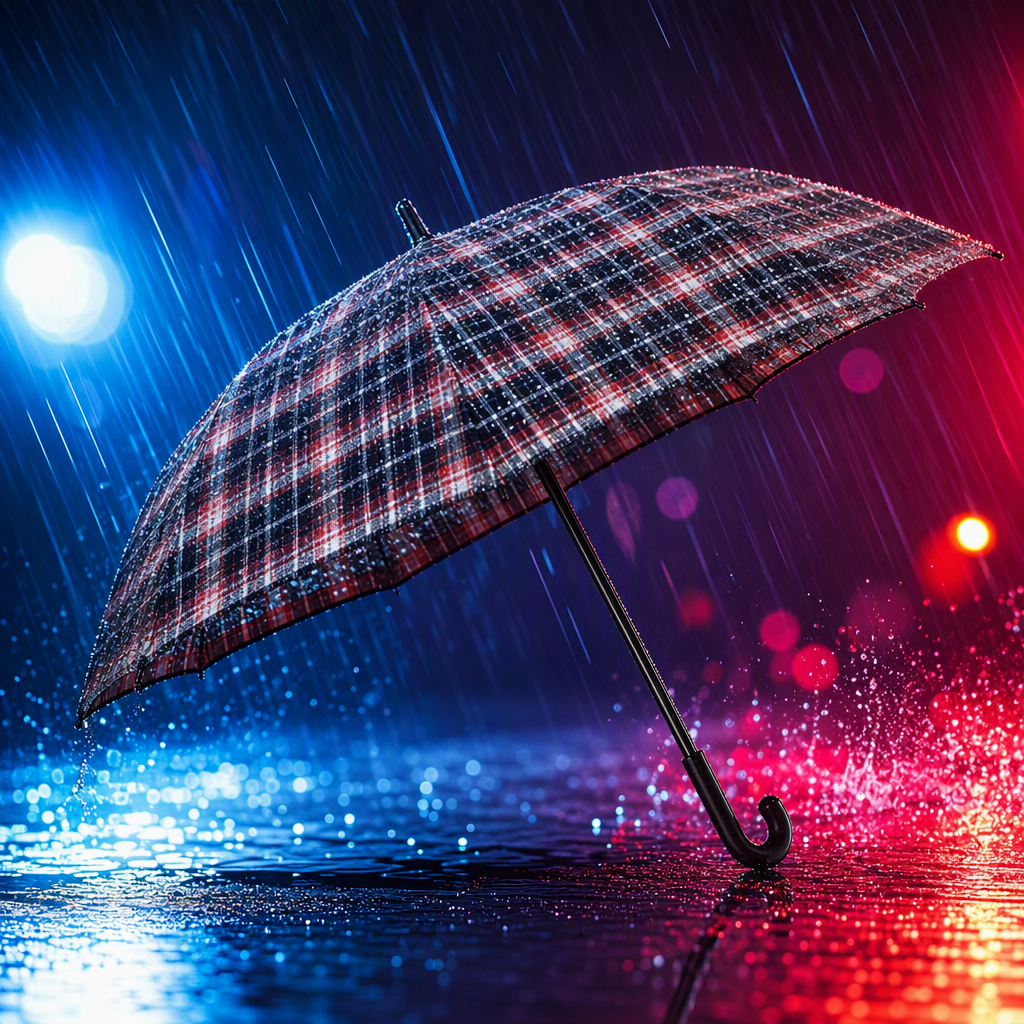 多功能防风遮阳雨伞轻便耐用晴雨两用防雨防晒户外便携款