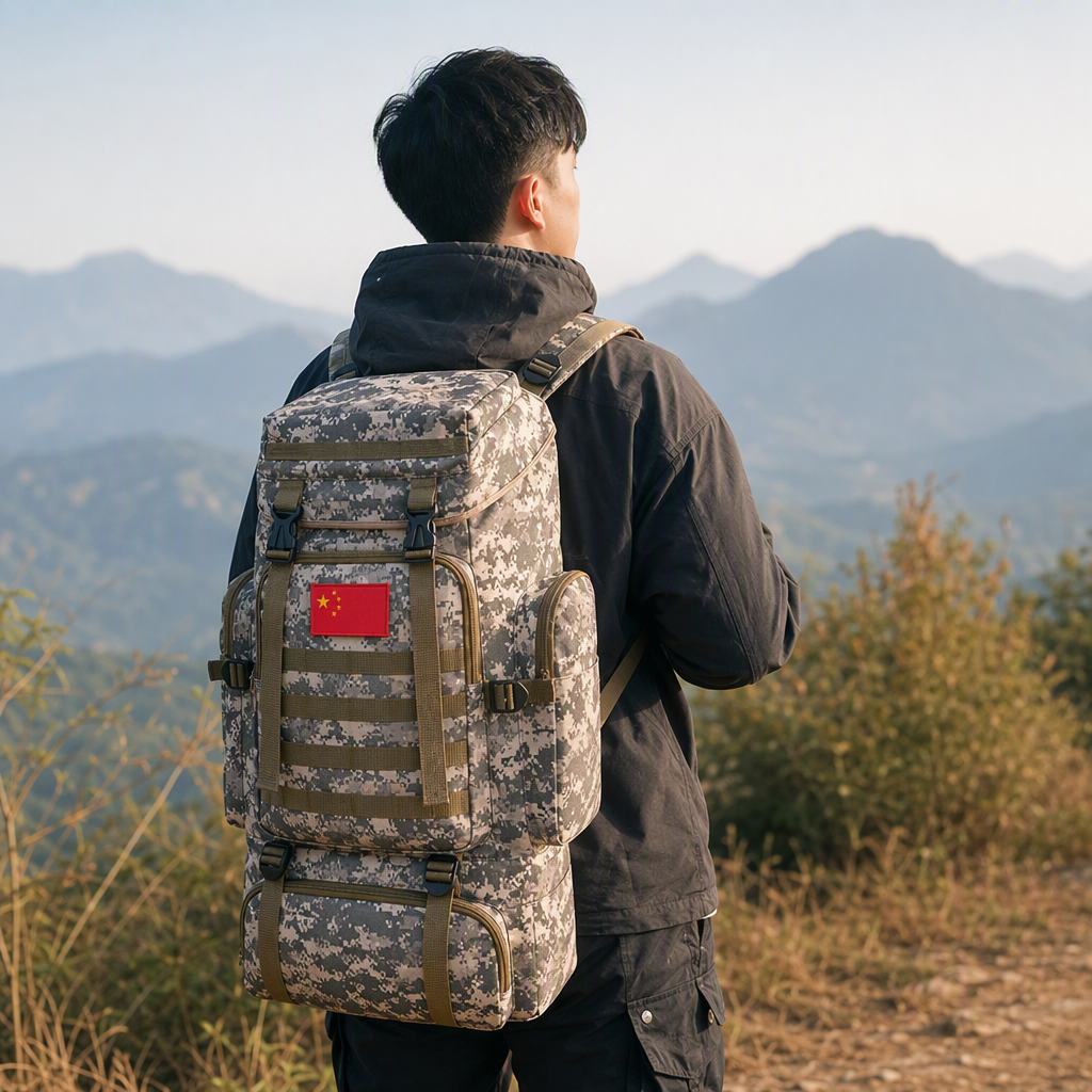 Multifunción camuflaje mochila táctica al aire libre deportes mochila de montaña militar bolsa de fans bolsa de viaje multipropósito de gran capacidad details Picture