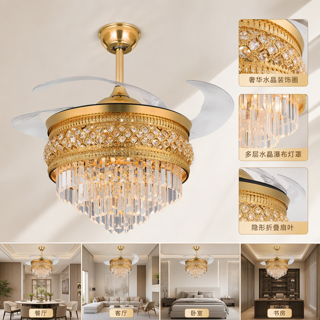 Modern and simple household chandeliers for living room, dining room and bedroom lighting fixtures, creative chandeliers with fashionable designs Specification image