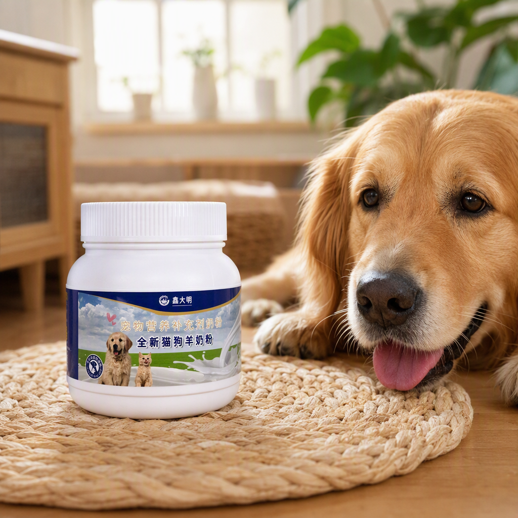 Suplementos nutricionales para mascotas leche de cabra polvo botella blanca salud pet refuerzo inmunológico suplemento nutritivo especial para mascotas details Picture