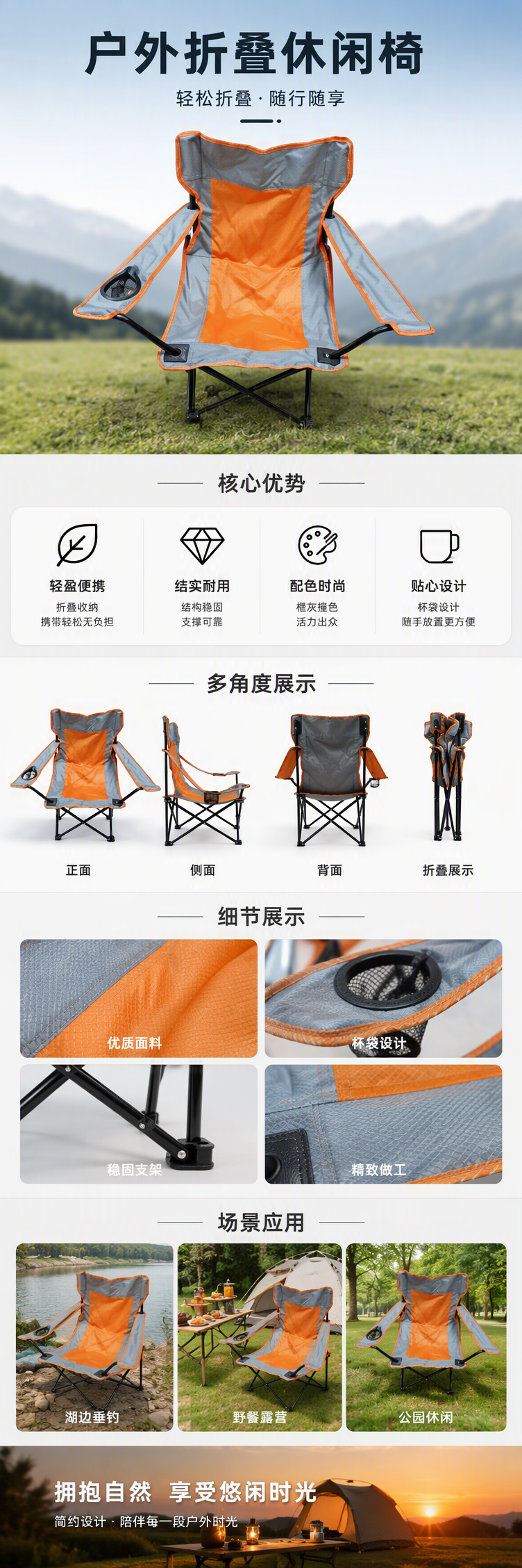 多功能折叠椅简易家装家具便携休闲办公餐厅椅子轻便耐用详情1