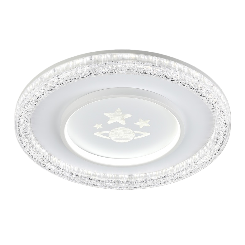 Modern and simple ceiling lamps, living room and bedroom lighting fixtures, energy-saving LED lights, warm and bright illumination