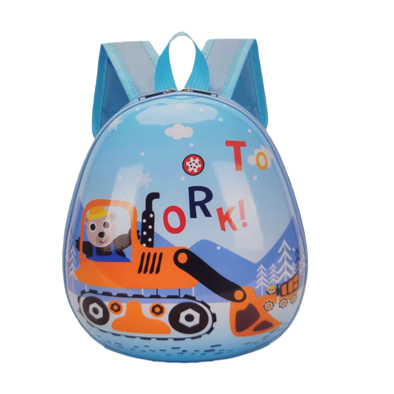 Niños dibujos animados excavadora mochila escolar mochila de estudiante tendencia mochila deportiva regalos para niños Item Picture