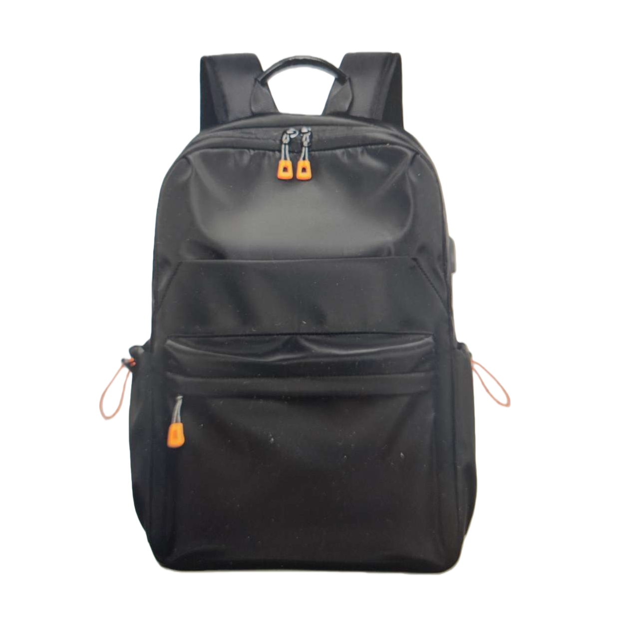 Moda versátil mochila negra mochila casual de gran capacidad mochila de estudiante unisex estilo de tendencia Item Picture