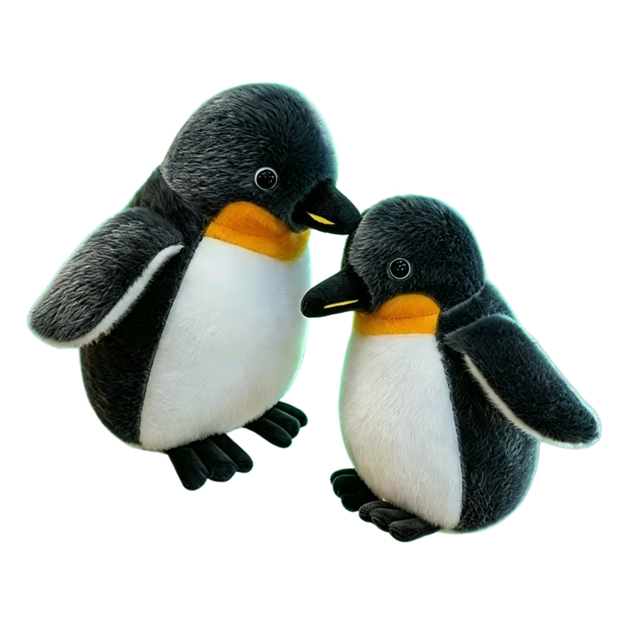 Children's plush toys, penguin dolls, firefly, European and American mink fabric Item Picture