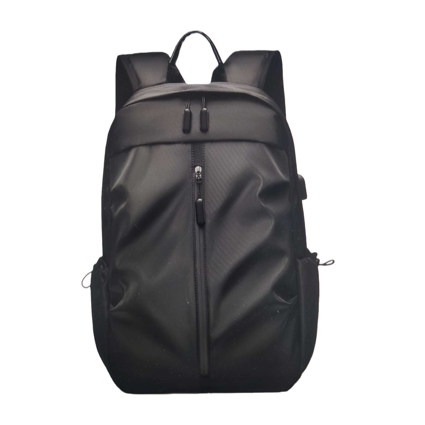 Multifunción moda casual mochila de gran capacidad unisex viaje bolsa de deporte estilo de tendencia negro Item Picture