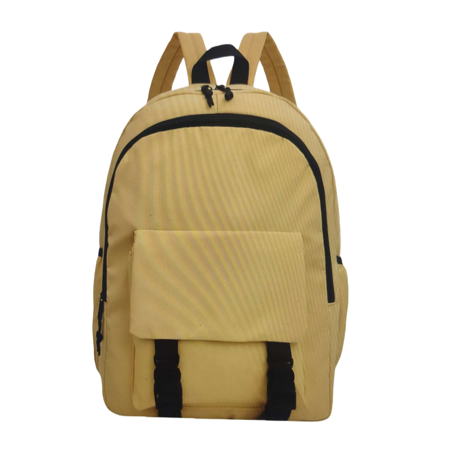 Moda versátil mochila de gran capacidad bolsa de viaje casual estudiantil portátil tendencia amarillo Item Picture