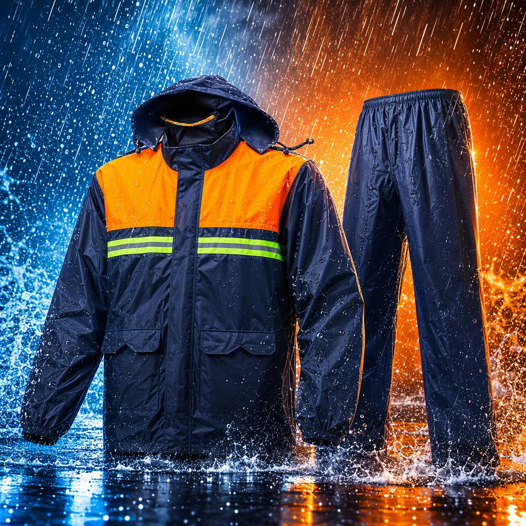 儿童分体雨衣防水透气新款修身雨披便携一次性雨衣雨衣套装