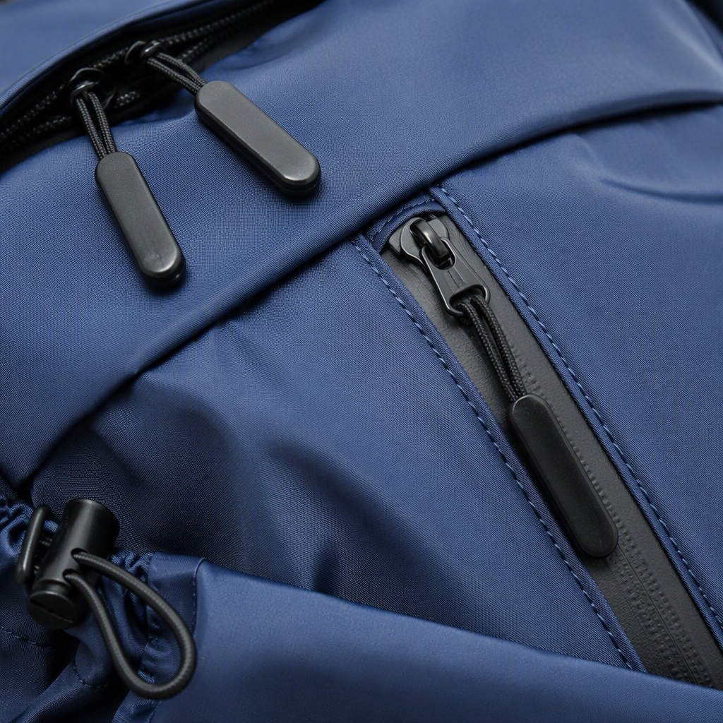 Multi-functional casual backpack, large-capacity waterproof student travel bag, dark blue trendy style, suitable for both men and women Application Scenario