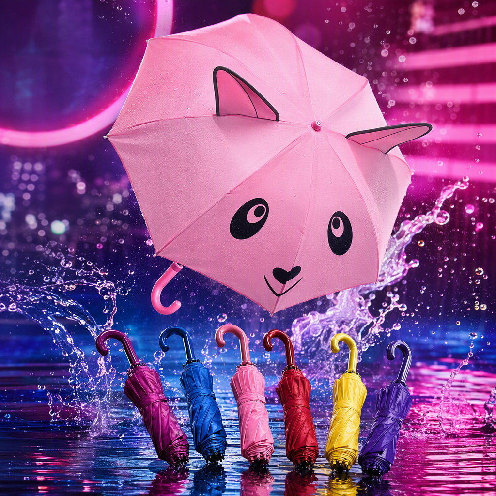 This multi-functional windproof, sunshade and rainproof umbrella is lightweight, durable and suitable for both sunny and rainy days. It is a fashionable and portable model Application Scenario