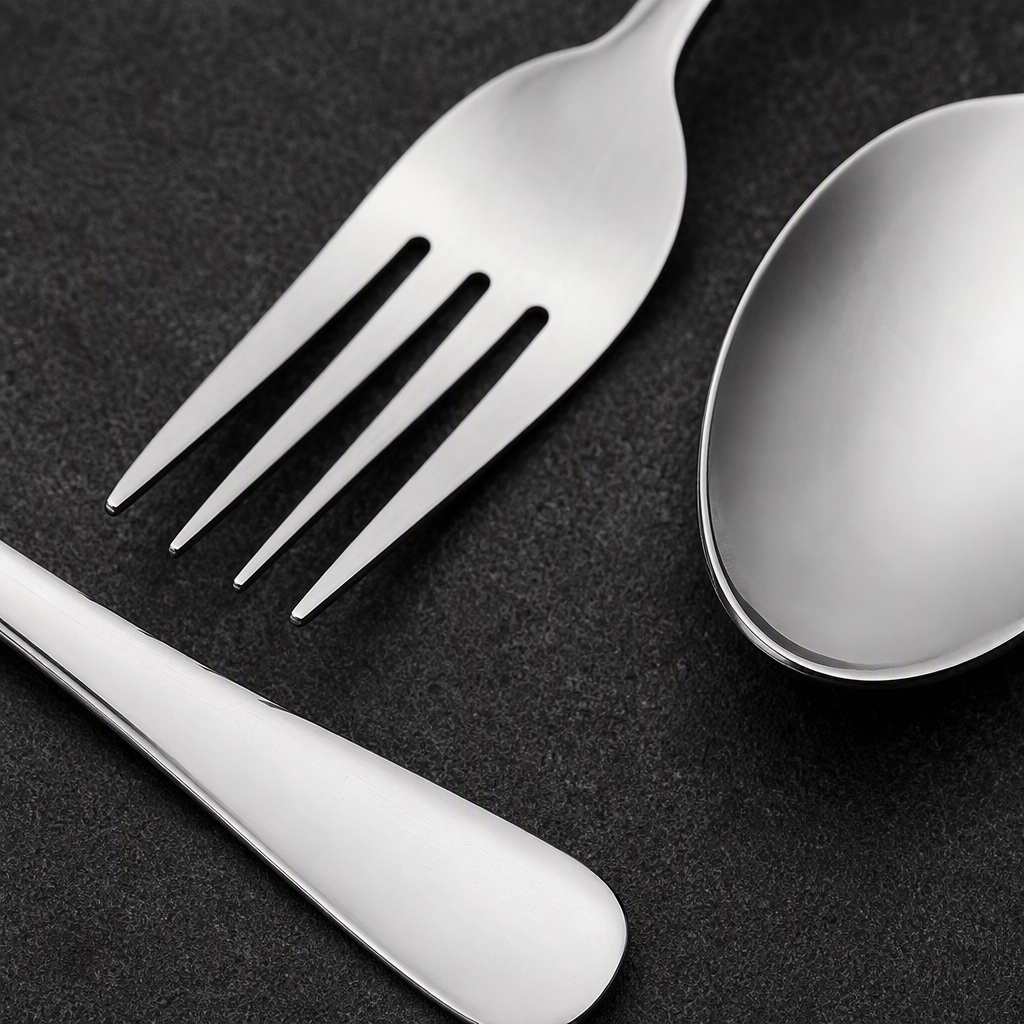 Conjunto de cubiertos multifunción acero inoxidable cuchillo tenedor cuchara combinación hogar portátil restaurante restaurante restaurante suministros de comida Item Picture