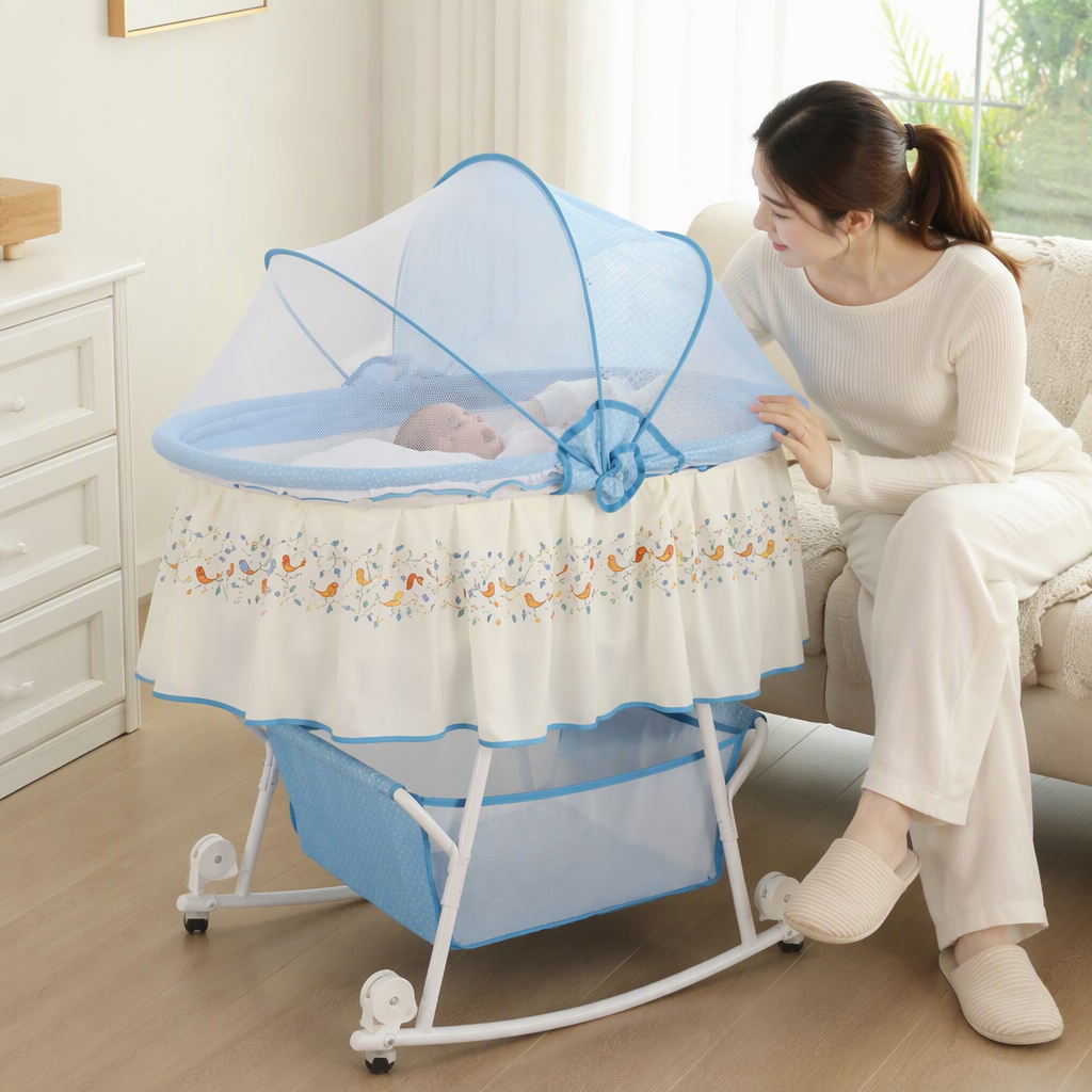 Multifunción cuna de bebé mecedora silla portabebés asiento combo accesorios para madres y bebés seguridad y confort aplicable multiescena